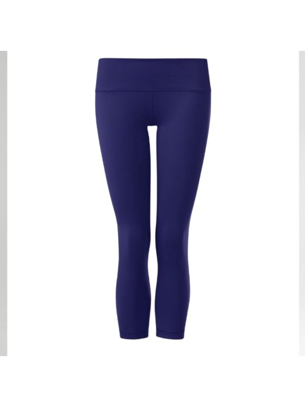 Lululemon Wunder Under Crop III (Reversible) Emperor Blue / Sapphire Blue - Picture 3 of 12